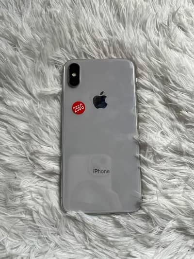 Apple iPhone X 256 GB storage full box urgent for sale