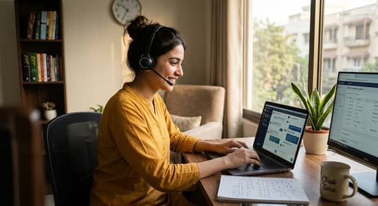 Female Chat Support Representative ki zaroorat hai.