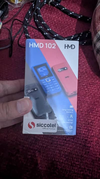 HMD 102 box pack fix price 3500 exchange possible with watch