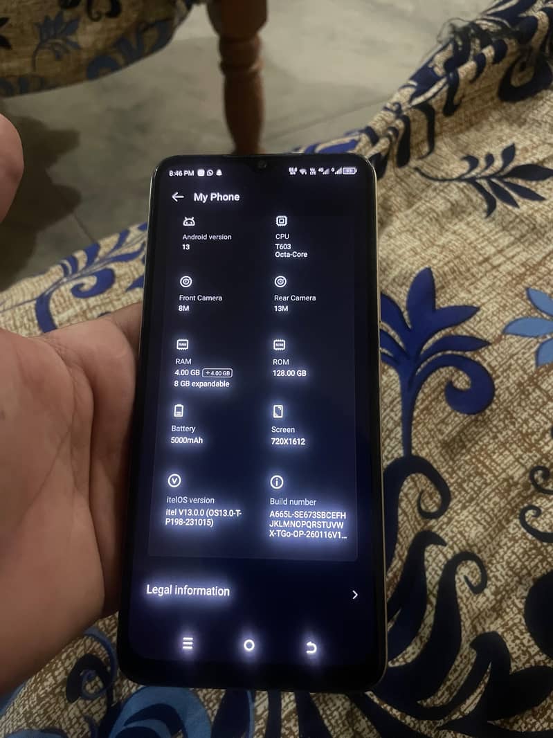 Itel A70 3