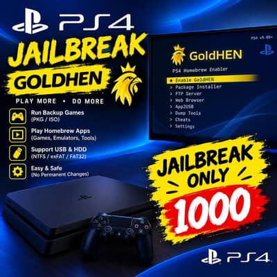 ps4 jailbreak and cheats