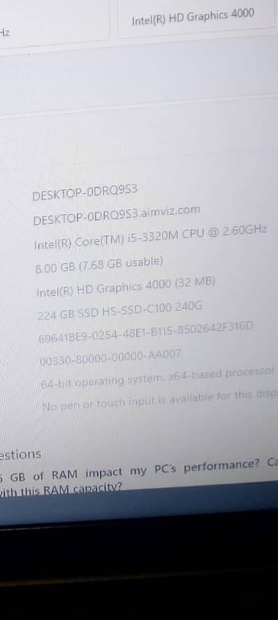 Lenovo ThinkPad T530 | Core i5 | 8GB RAM | 240GB SSD | 15.6" Display