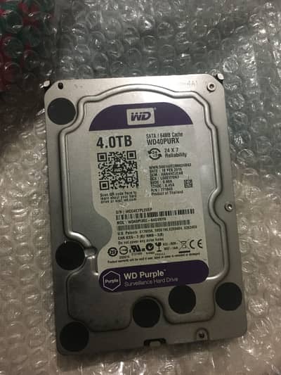 Fresh imported 4TB hhd for pc or camera