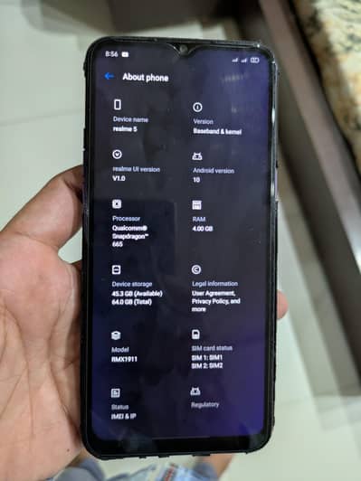 Realme 5 panel change