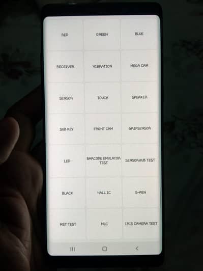 Samsung Mobile Note 8 6gb 64g  official approved