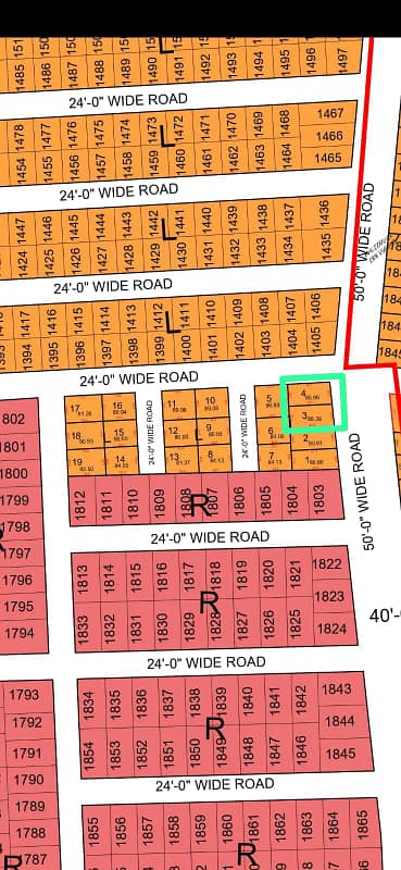 BEAUTIFUL CORNER 86 SQ YARDS 50 FEET ROAD FACING PLOT FOR SALE AT GOLD BLOCK NTR PHASE 01