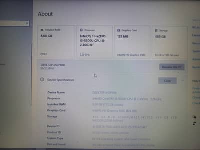 core i5 5th generation