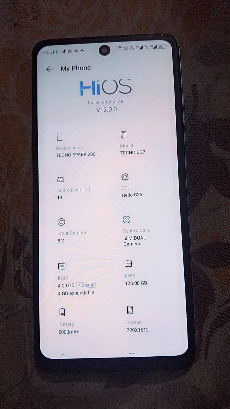 Tecno Spark 20C 4