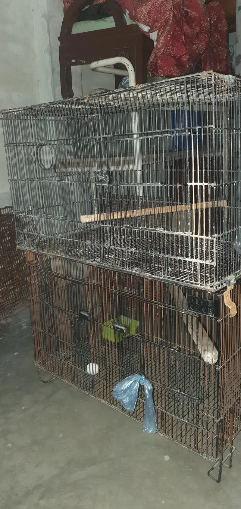 2x1.5 and 2.5x1.5 cages available for sale
