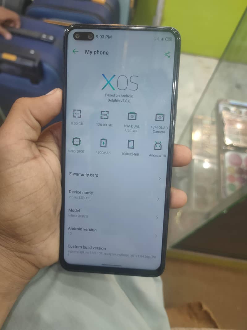 infinix ZERO 8i 1