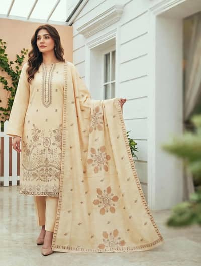 Zeest Vol-402 2026 Winter Dhanak Khaddar 3pc - Rs 3600