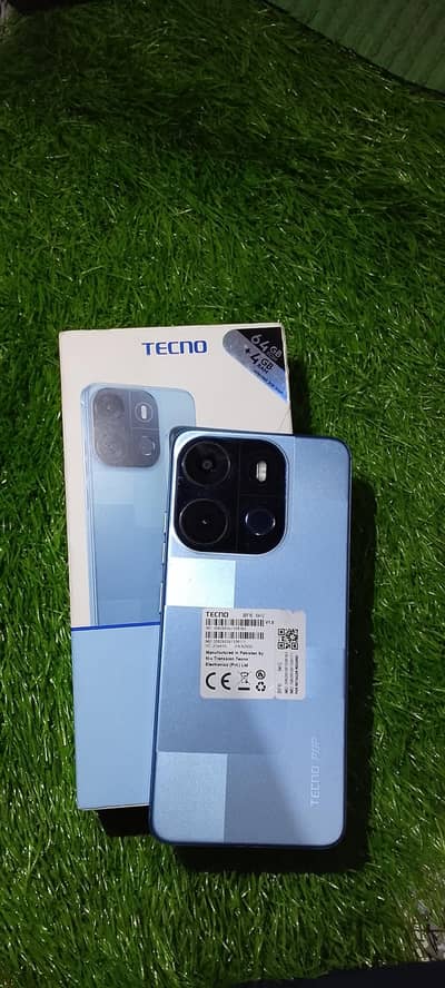 tecno pop 7 4 64 h all ok h box hai charger nahi hai