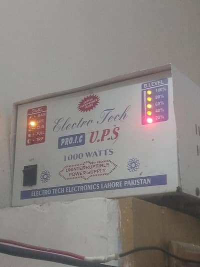 Electro Tech 1000W UPS - Used