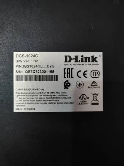 D-Link Gigabytes Networking Switch