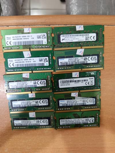 8GB DDR4 RAM for Laptop | Used Branded Stock | UAE Import