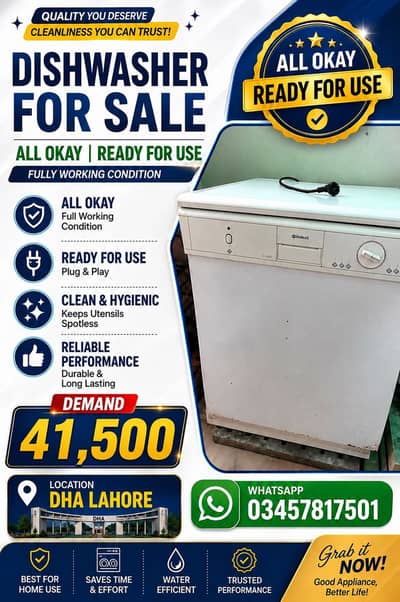 Dishwasher urgent sale