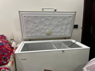 Haier deep freezer in neat condition is for sale
