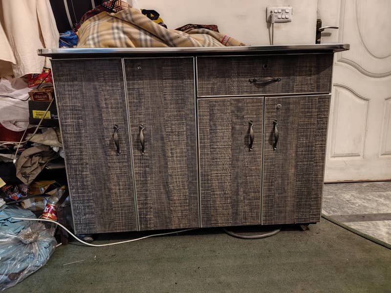 A coffee table, iron table and side table 1