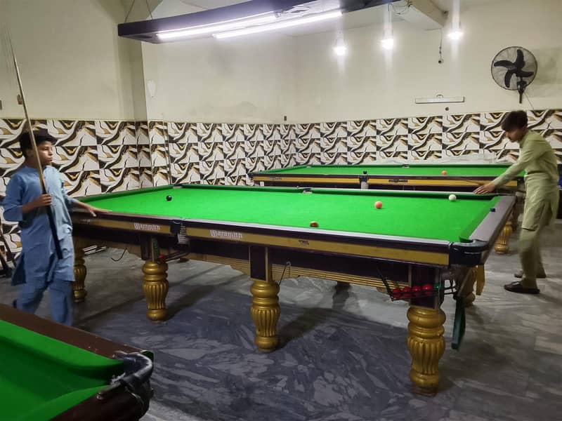 Snooker table 1