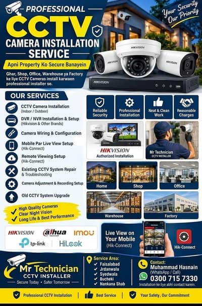 CCTV Cameras Install Karwaen — Professional Installer Se