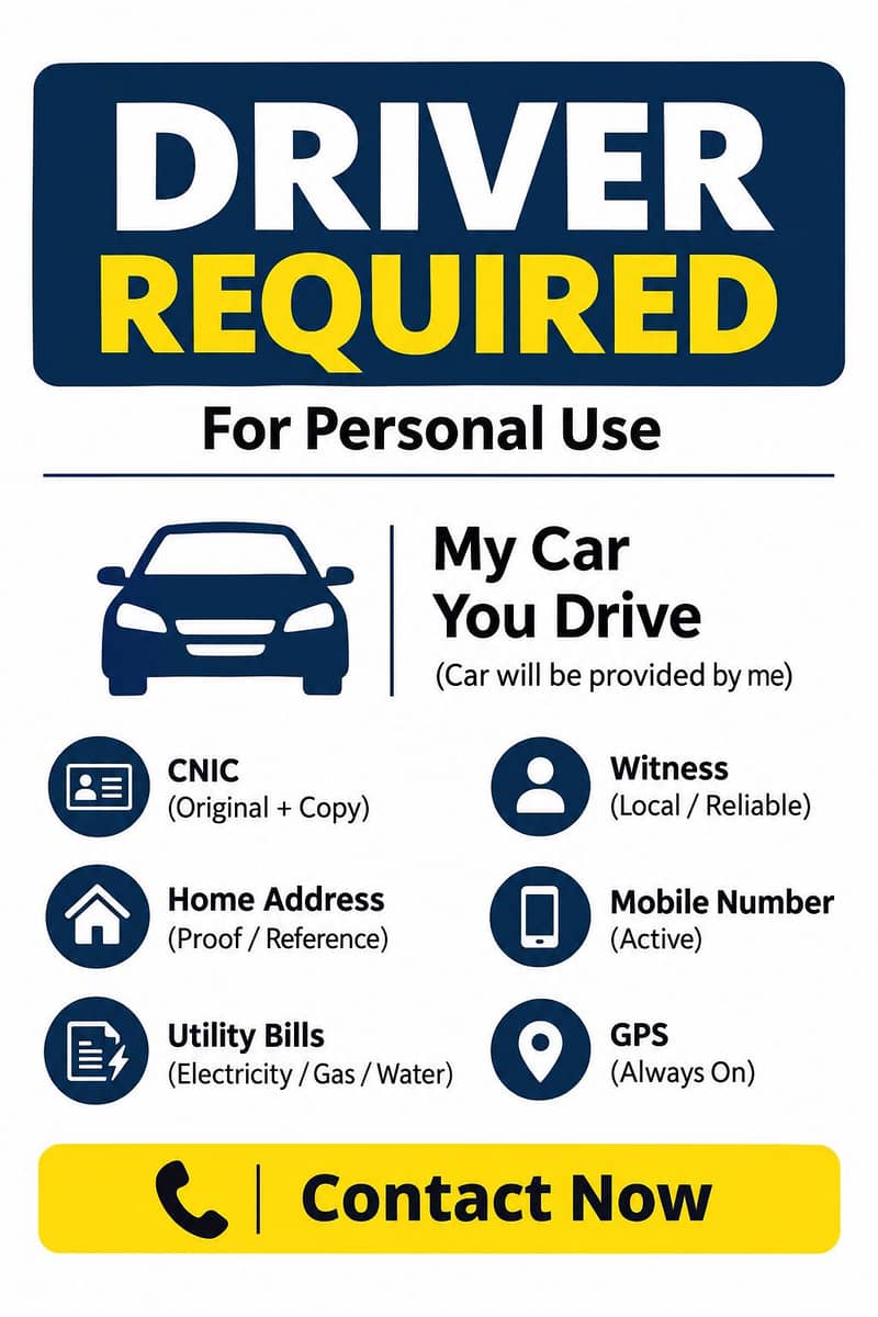 Driver needed 0
