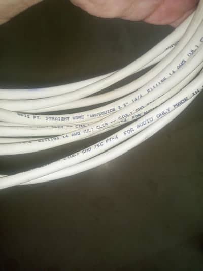 Waveguide speaker wire made in USA (Klipsch,Denon,marantz,Bose,SVS,b&w