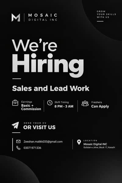 Sale team required