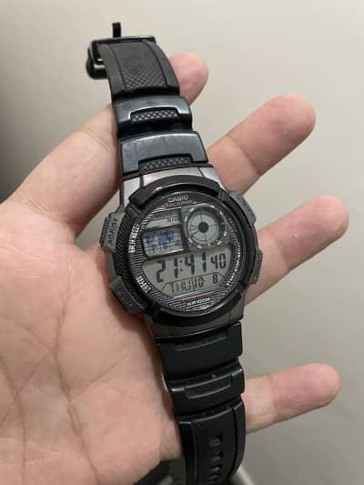 CASIO WATCH - WORLD TIME AE1000w