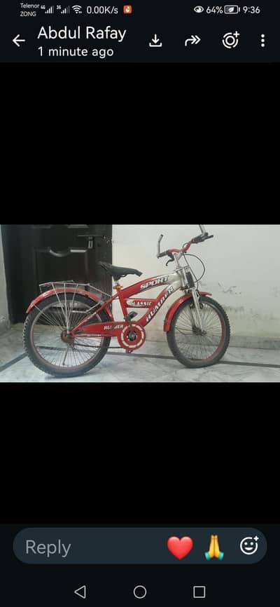 kids bycycle for sale  good condition