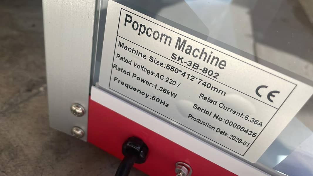 Imported Electric Popcorn Machine 2