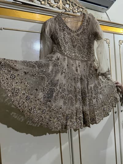 nikkah dress 1 time use 10/10 condition d shape frock