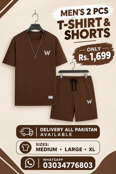 T shirt and shorts