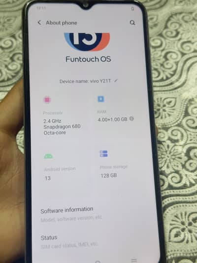 Vivo Y21T