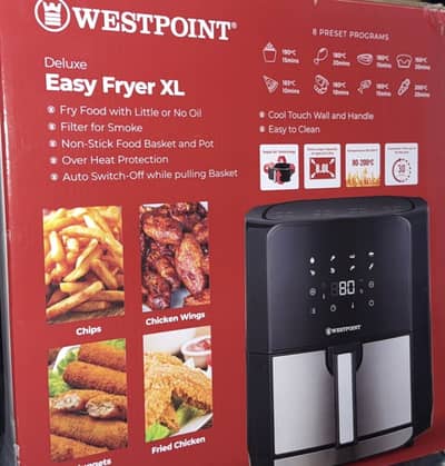 Westpoint Deluxe Easy Fryer XL 8L Air Fryer – Like New