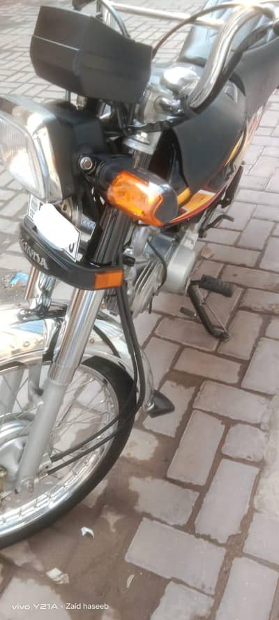 Honda CD 70 Black Color