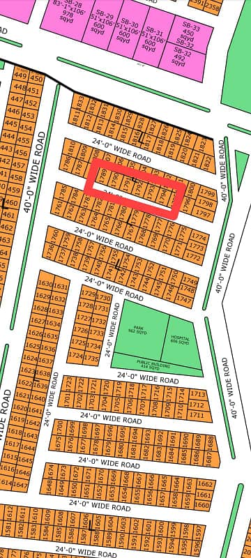 BEAUTIFUL LOCATION 80 SQ YARDS PLOT FOR SALE AT GOLD BLOCK NTR PAHSE 01