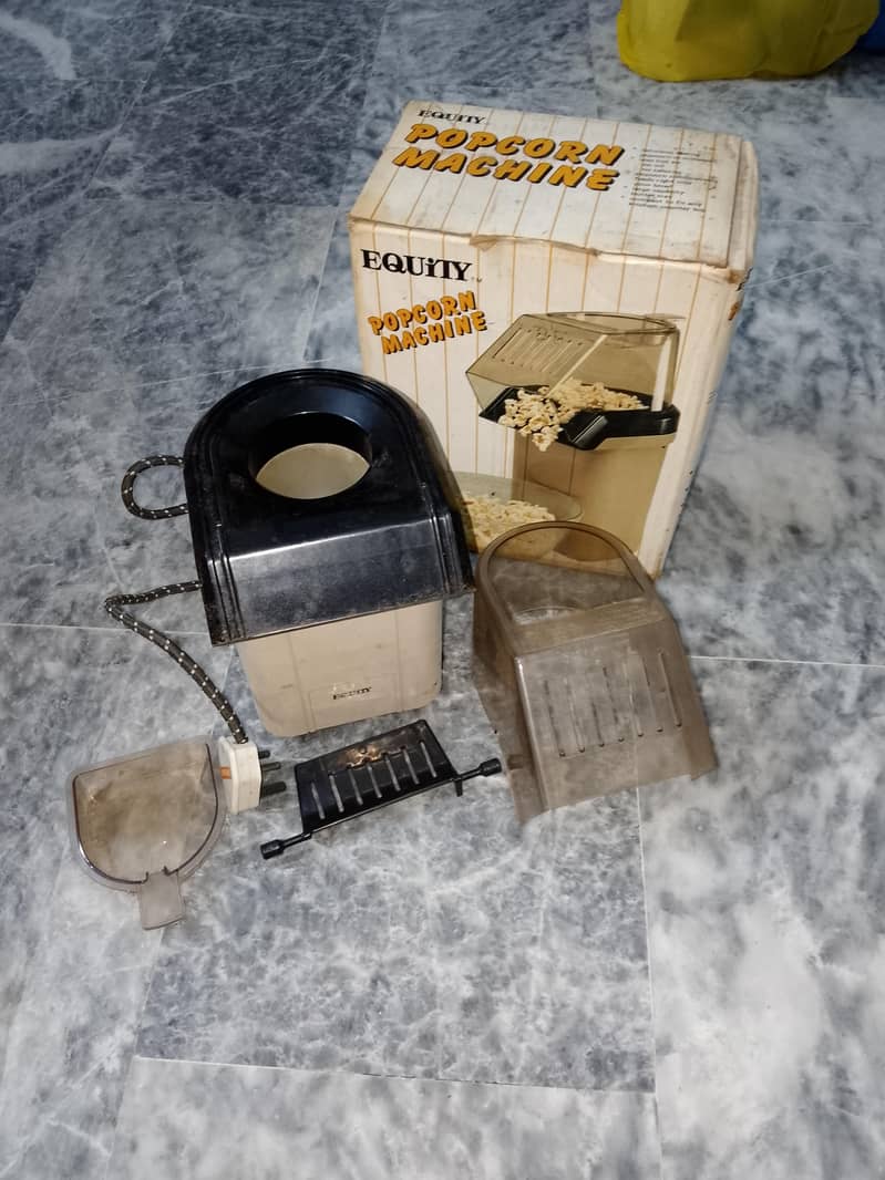 Equity Popcorn Machine. 1