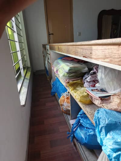 Heavy duty wooden storage rack