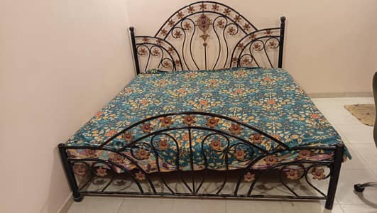 Iron bed available for sale