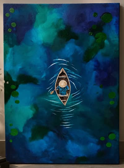 Drifting through the blue
