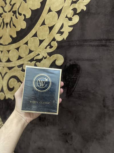 White classic Arabic Perfume