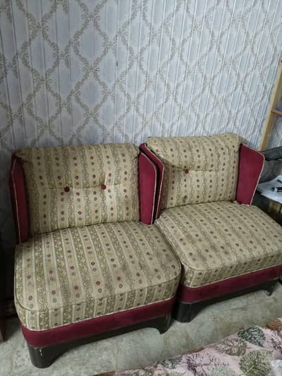 Two 1 seater sofa's for sale