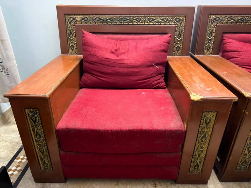 2× 1 seater Sofa's 5