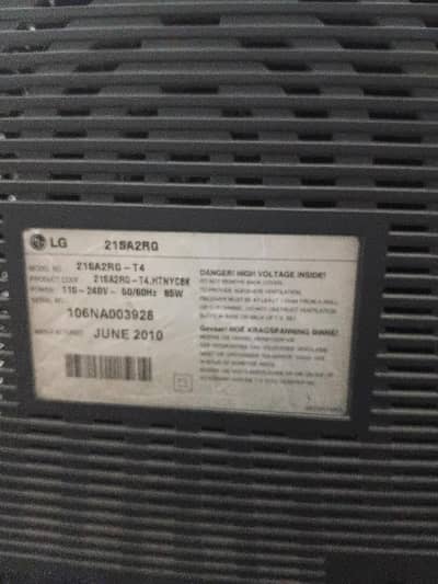 LG 21  inches tv for sale