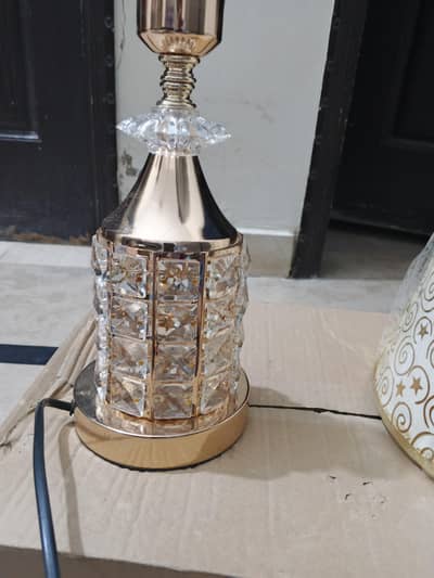 Brand New Crystal Table Lamp 1 pair