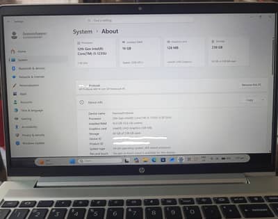 HP ProBook 440 G9|i5 12th Gen laptop| 16GB DDR4| 256GB NVMe