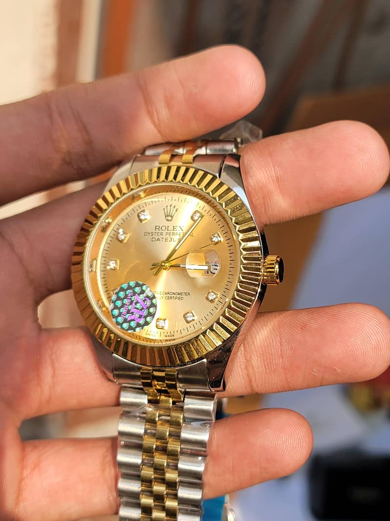 Rolex automatic watch ⌚ Date working Display fully 1