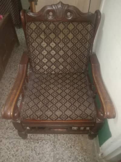 Wooden Sofa set