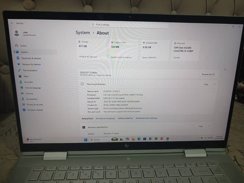 HP EVo intel 4