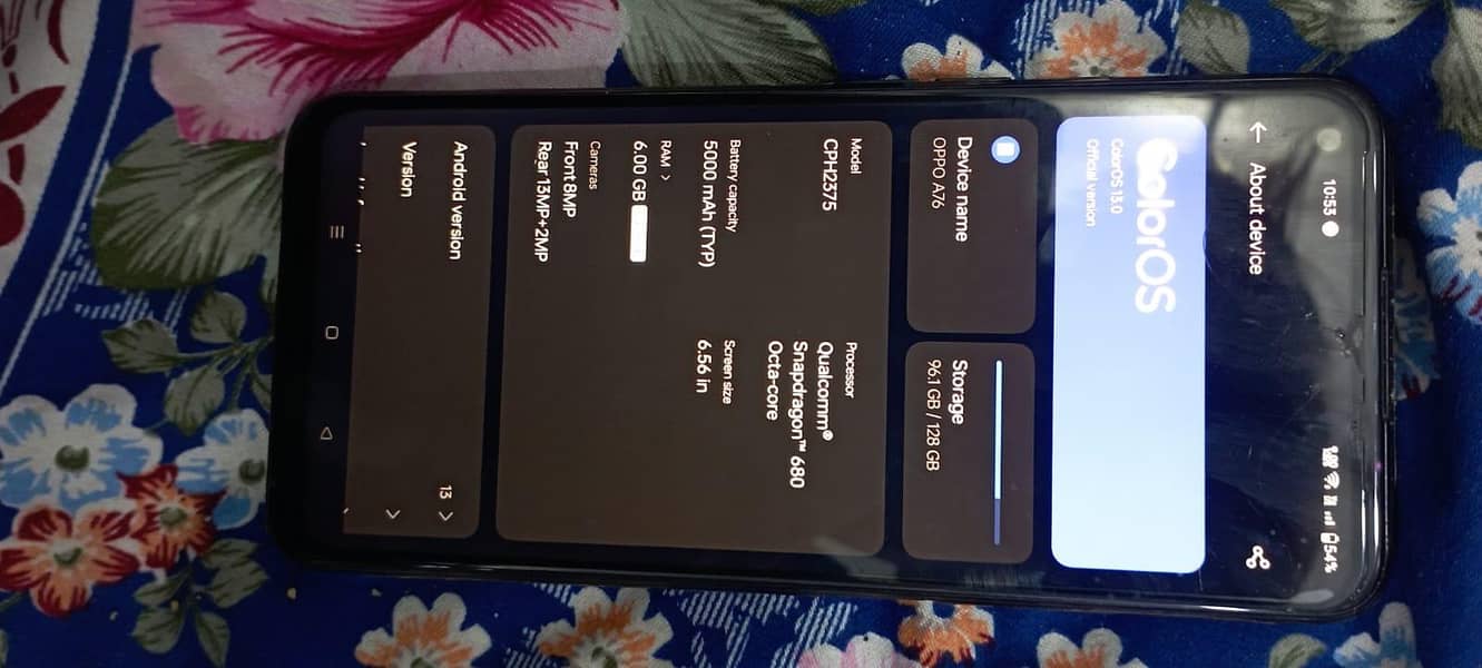 OPPO A76 1